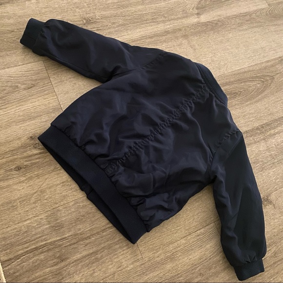 H&M Navy Blue Micky Mouse Bomber Jacket - Picture 4 of 8